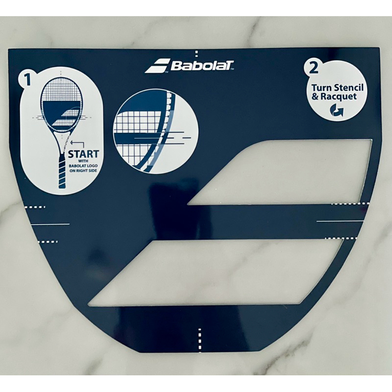 แผ่นสกรีนเอ็นเทนนิส Babolat