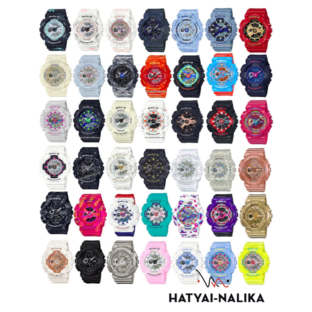 🔥ของแท้🔥 BABY-G หายาก BA-110,BA-111,BA-112 serie BA-110BC,BA-110SN,BA-110FL,BA-110NC,BA-110CA