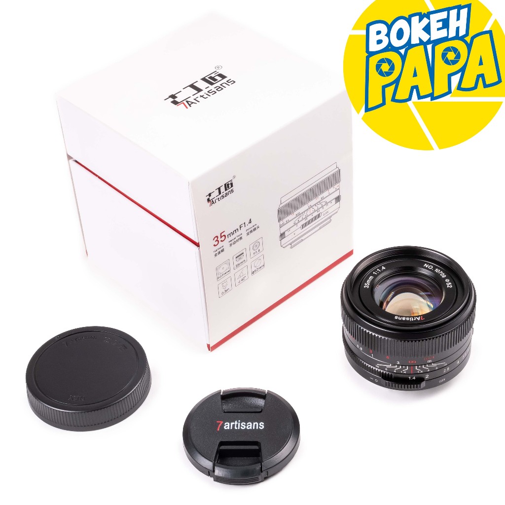ฟลูเฟรม 7Artisans 35mm F1.4 Mark3 FULLFRAME สำหรับกล้อง รูปที่ 2