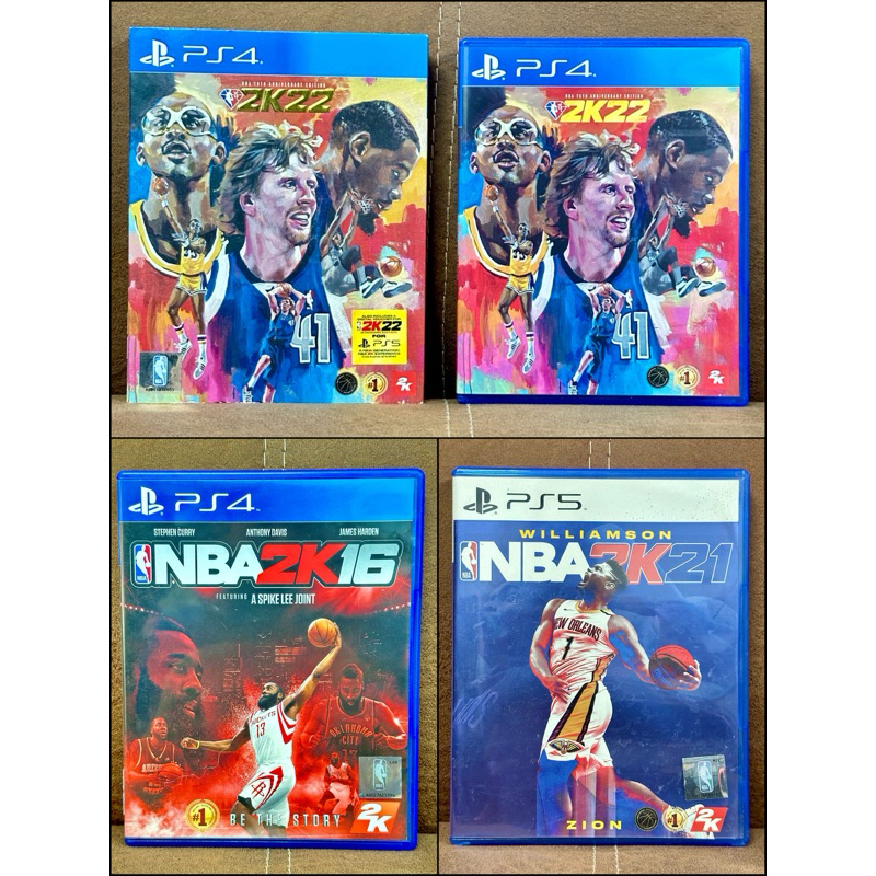 [Ps4/Ps5] NBA2K รวมหลายภาค [เล่นได้4คน][มือ2]
