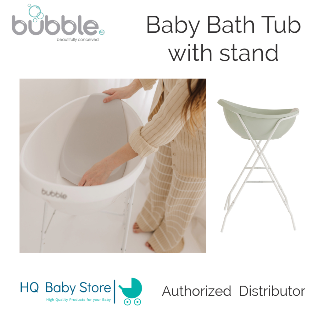สินค้าพร้อมส่ง อ่างอาบน้ำเด็ก พร้อมชุดขาตั้ง ครบเซ็ท Bubble Baby Bath with Seat for newborn and Stand