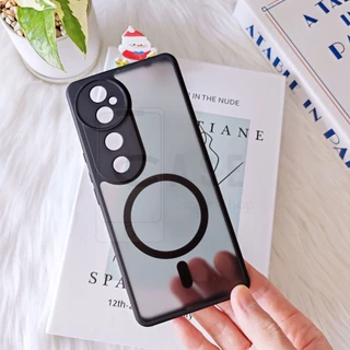 เคส Vivo V40 / V50 / V30 / V60 / V70 เคสแม่เหล็ก กันกระแทก ฝาหลังแข็ง ส่งจากไทย Frosted Case