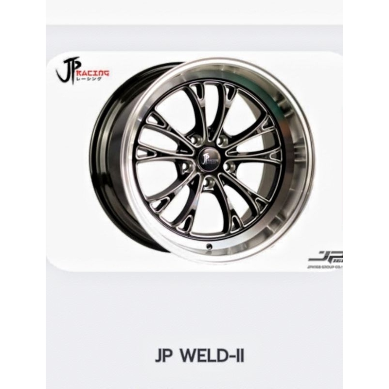 ล้อ JP WELD-ll 18x10.5 ET+25 PCD 5รู114.3 (งานJP Racing)