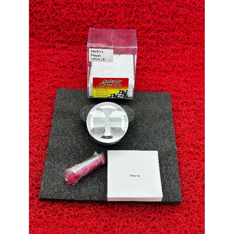 ลูกสูบ59/4วาล์วลูกLHK สลัก13มิลพร้อมปาดหลบวาว4วาว