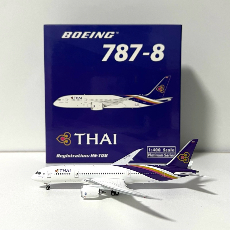 โมเดลเครื่องบิน Thai Airways การบินไทย BOEING 787-8 HS-TQB [พร้อมส่ง]