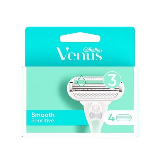 Gillette Venus Smooth Sensitive 4 ชิ้น