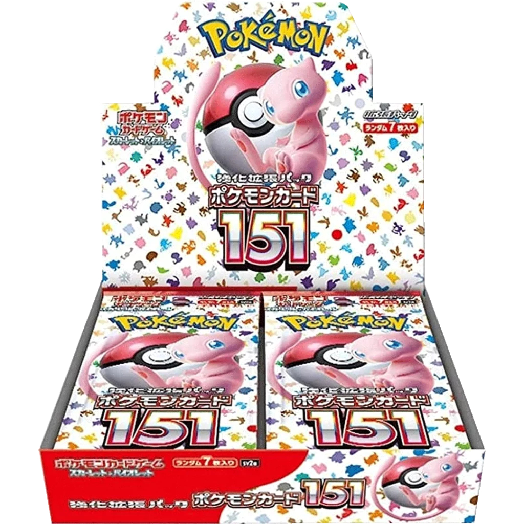 Pokemon Card Game Scarlet & Violet Expansion Pack "151" Booster Box Japanese