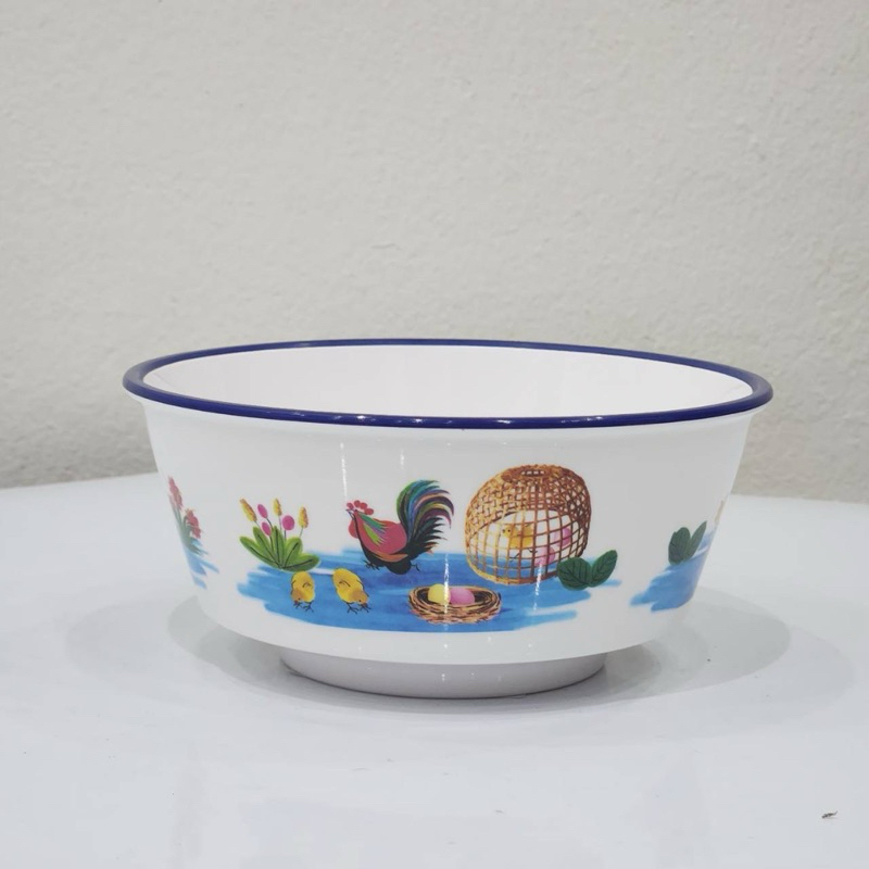 ชาม จานเมลามีนลายไก่ ตราbest more (ตกไม่เเตก)เมลามีน100% ทนร้อน100องศา มี4ขนาดให้เลือก ผลิตโดย ศรีไทยซุปเปอร์แวร์โคราช - รูปที่ 3