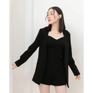 CONT | Penny Blazer เสื้อสูท เบลเซอร์ มีกระเป๋า ด้านหน้าสามารถติดตะขอได้