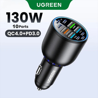 UGREEN อะแดปเตอร์ชาร์จเร็ว 4.0 3.0 QC USB สําหรับ Xiaomi QC4.0 QC3.0 20W iPhone X Xr Xs 8 iPhone 16 15 Pro Pro Max