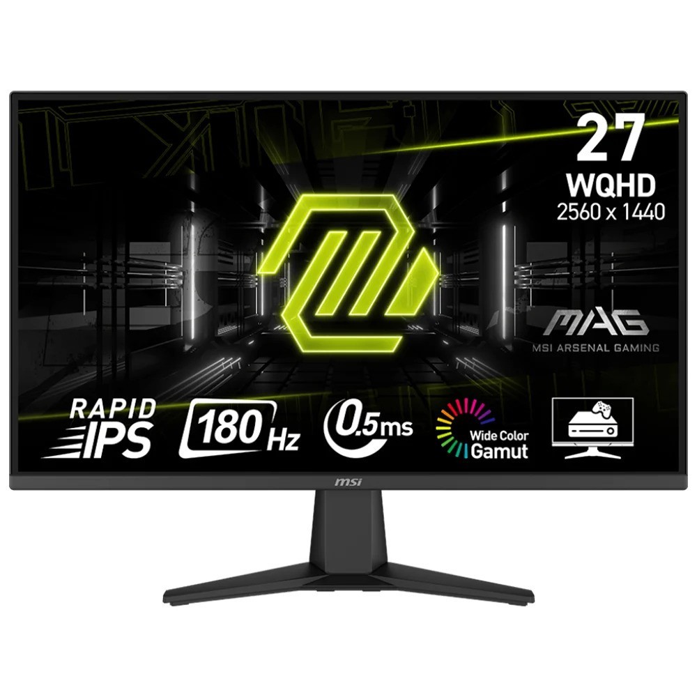 MSI Gaming Monitor : MAG 275QF  (Rapid IPS 2K 180Hz 0.5ms AI-VISON) ประกันศูนย์ไทย 3 ปี