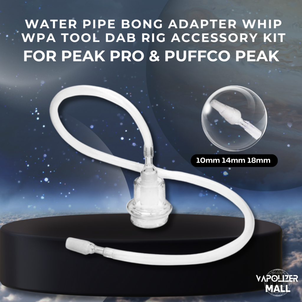 (Delivery 24 H.) Water Bong Adapter Whip  WPA Tool Dab Rig For Peak Pro & Puffco Peak