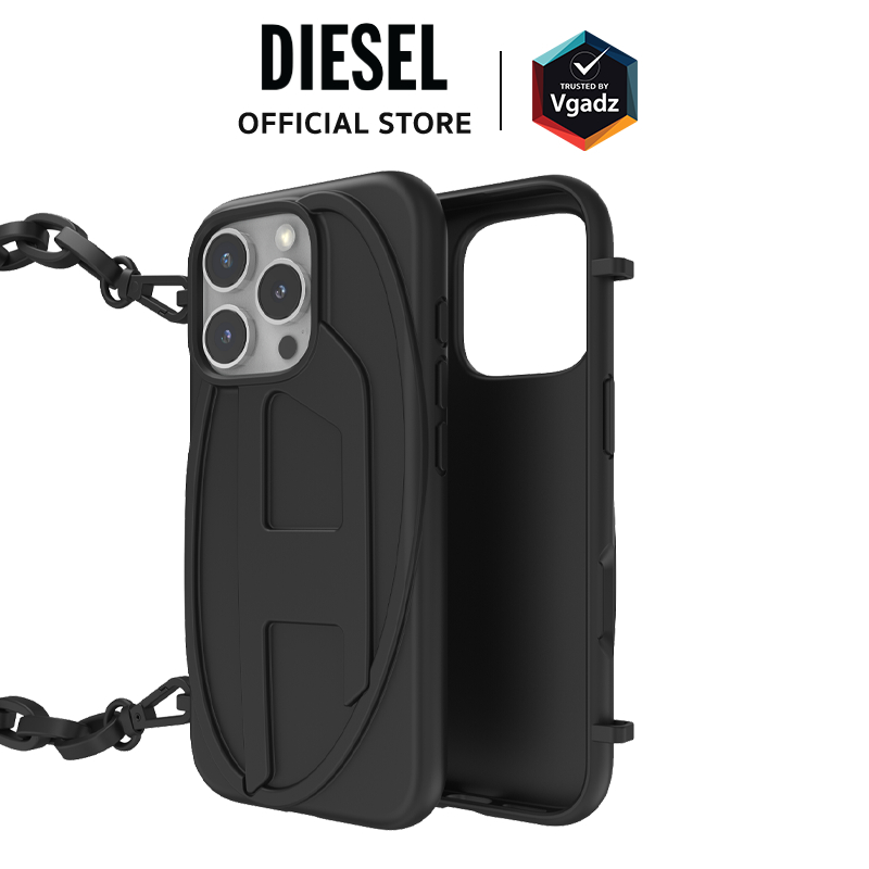 Diesel - เคสสำหรับ iPhone 16 Pro / 16 Pro Max รุ่น Oval D Chain
