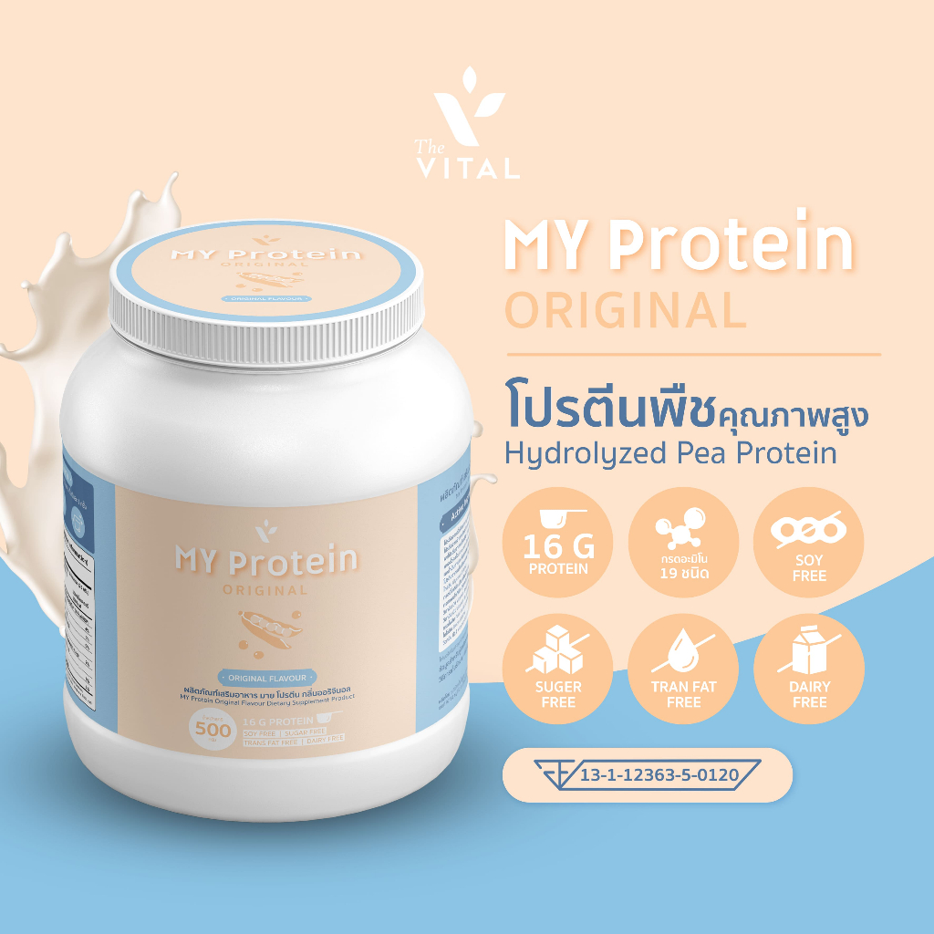 MyProtein โปรตีนจากพืช โปรตีนสำหรับคนรักสุขภาพ โปนตีนสุขภาพสูง ช่วยเสริมสร้างกล้ามเนื้อและพลังงาน