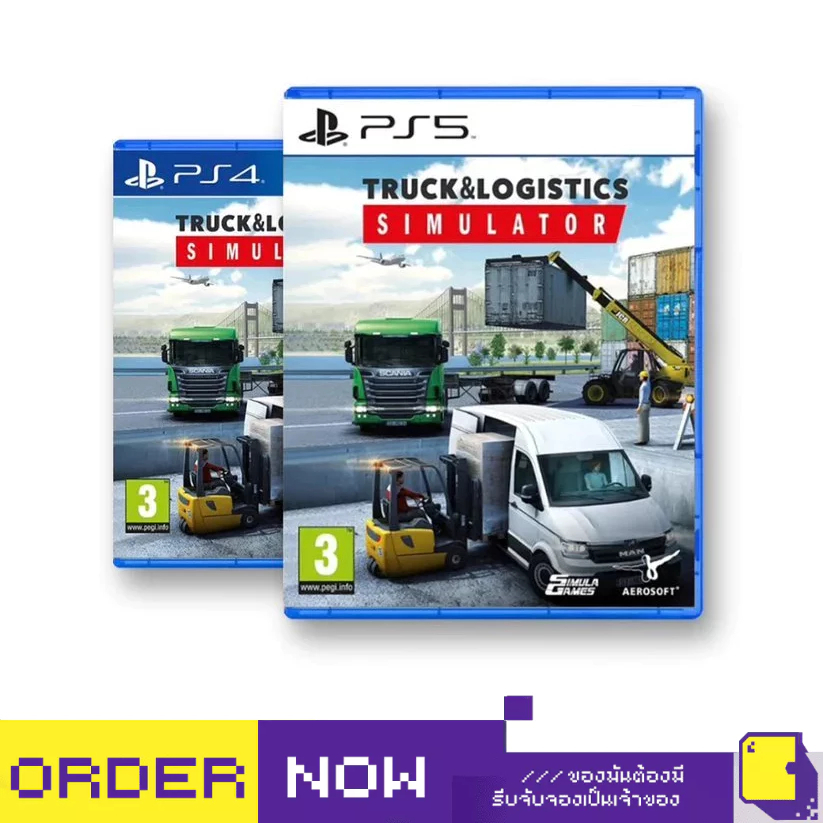 [+..••] พร้อมส่ง | PS4 / PS5 TRUCK & LOGISTICS SIMULATOR (เกม PlayStation™ 🎮)