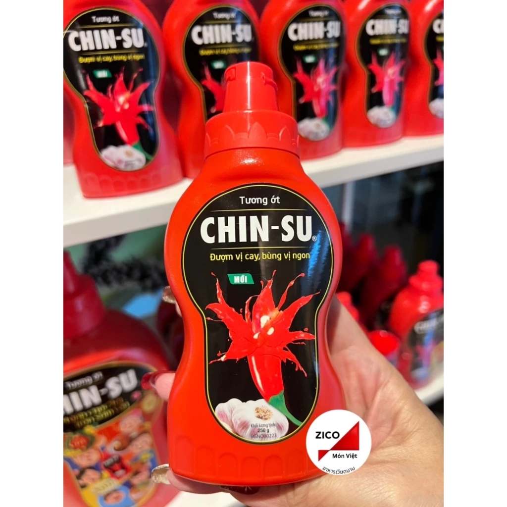 [พร้อมส่ง]ซอสพริกเวียดนามยี่ห้อCHIN-SU ขนาด250g / 500g ของแท้นำเข้าจากเวียดนาม