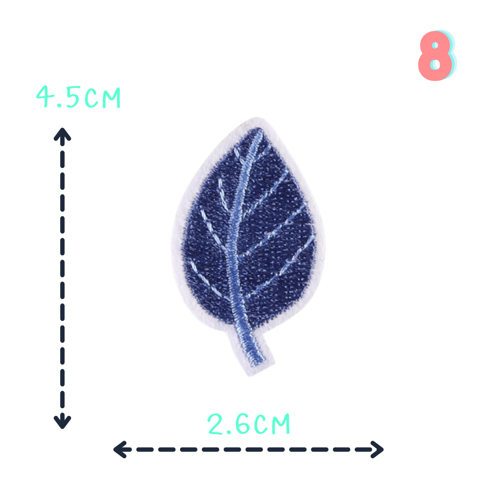 😄ตัวรีดติดเสื้อชุดที่ C21😄 ลายกระบองเพชร cactus และใบไม้เอามาทำเป็นตัวประกอบงาน ด้านหลังมีกาวสามารถรีดติดผ้าได้เลยค่ะ - รูปที่ 7