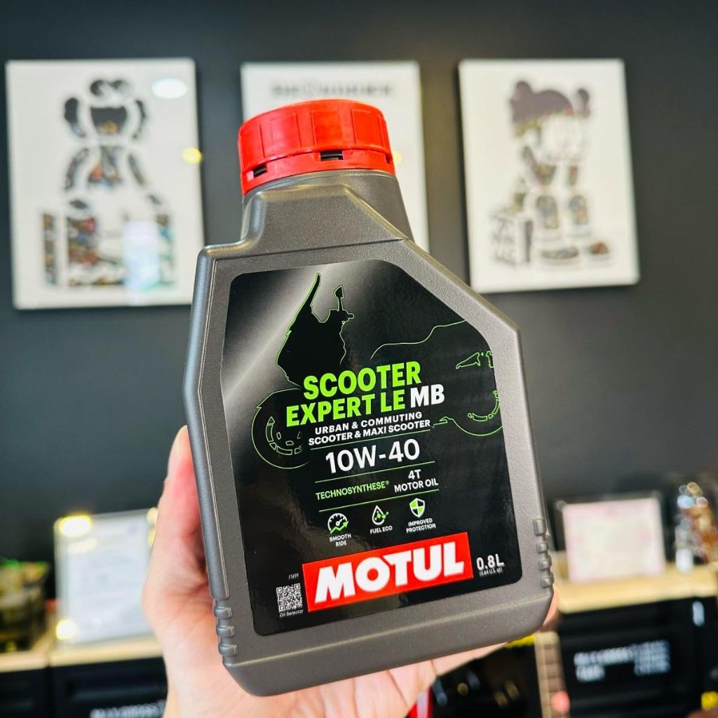 Vespa Set ถ่ายน้ำมันเครื่อง MOTUL Scooter Expert LE 10W-40 ครบชุด - รูปที่ 2