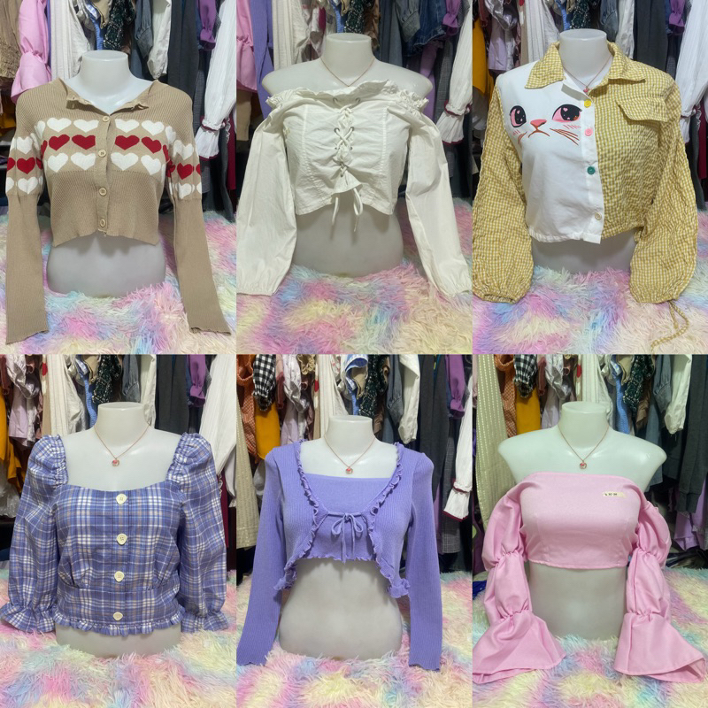 (10/08/67 )โล๊ะเสื้อแฟชั่นแขนสั้น/ยาว (ทักมาถามก่อนสั่งซื้อได้ค่ะ )