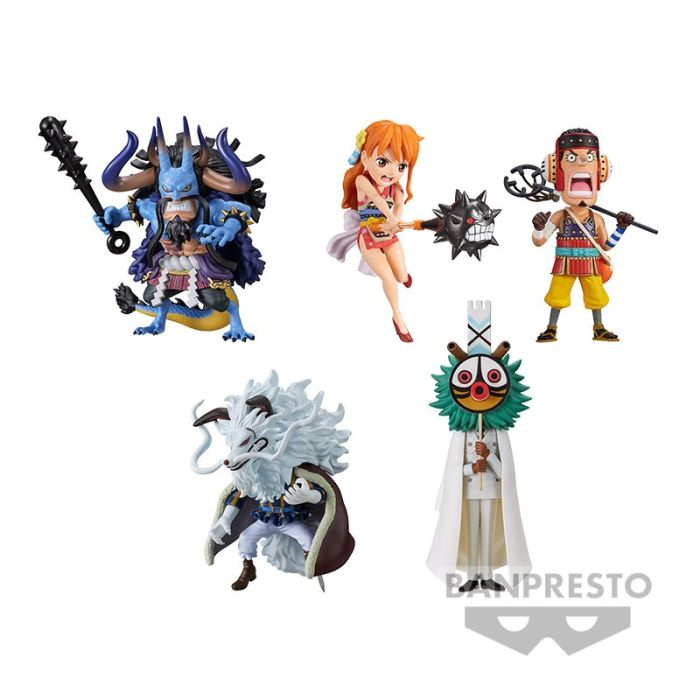 One Piece World Collectable Figure (WCF) Wanokuni Onigashima 8 Kaidou Nami Zeus Usopp Inuarashi Maha วันพีซ BANDAI