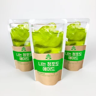Fruit Ice Ade 230ml เครื่องดื่มเกาหลี น้ำผลไม้เกาหลีแบบซอง น้ำถุงเกาหลี น้ำซองเกาหลี กาแฟเกาหลีซอง