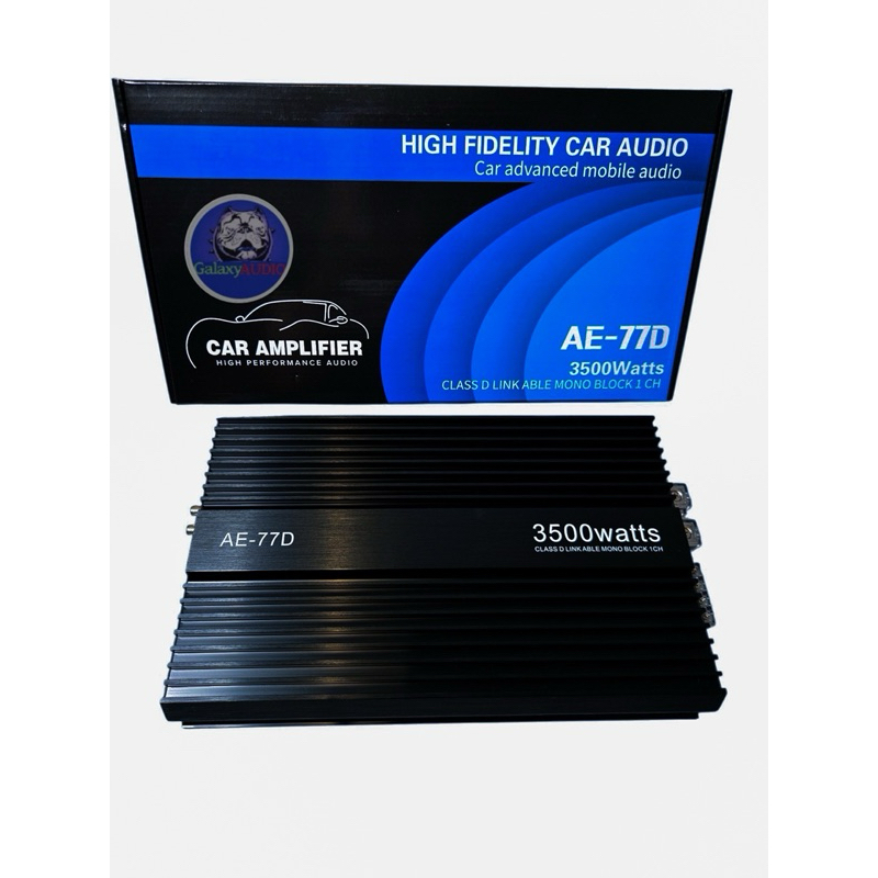 เพาเวอร์แอป์ ขับซับ รุ่น AE-77D คลาสดี 2ชาแนล 3500W ขับซับ 10-12 นิ้ว 180 สบายๆ
