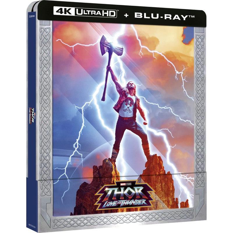 [พร้อมส่ง] Thor: Love and Thunder (SteelBook / 4K Ultra HD + Blu-ray / Marvel / Disney) แท้
