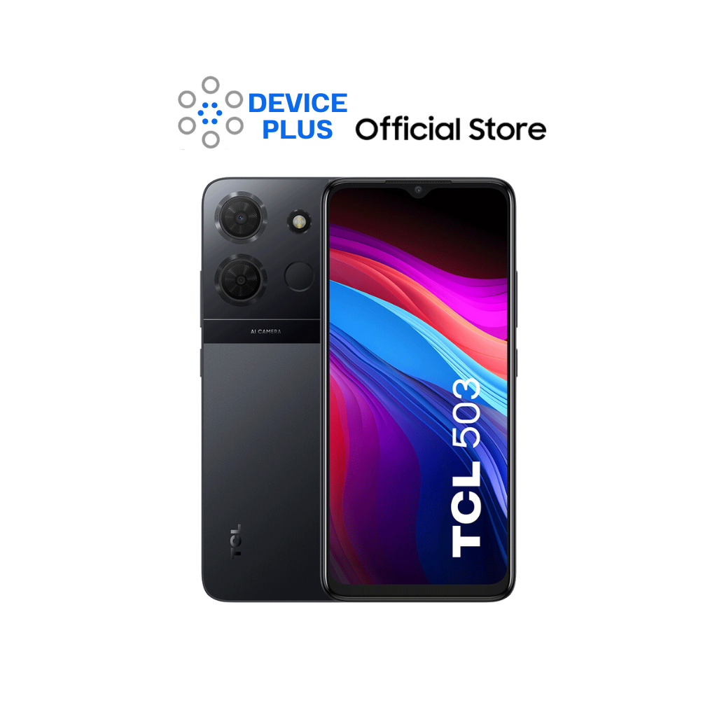 TCL 503 (3+3/64) รับประกันศูนย์ 12 เดือน [ หน้าจอ6.6 นิ้ว แบต 5000 mAh ]