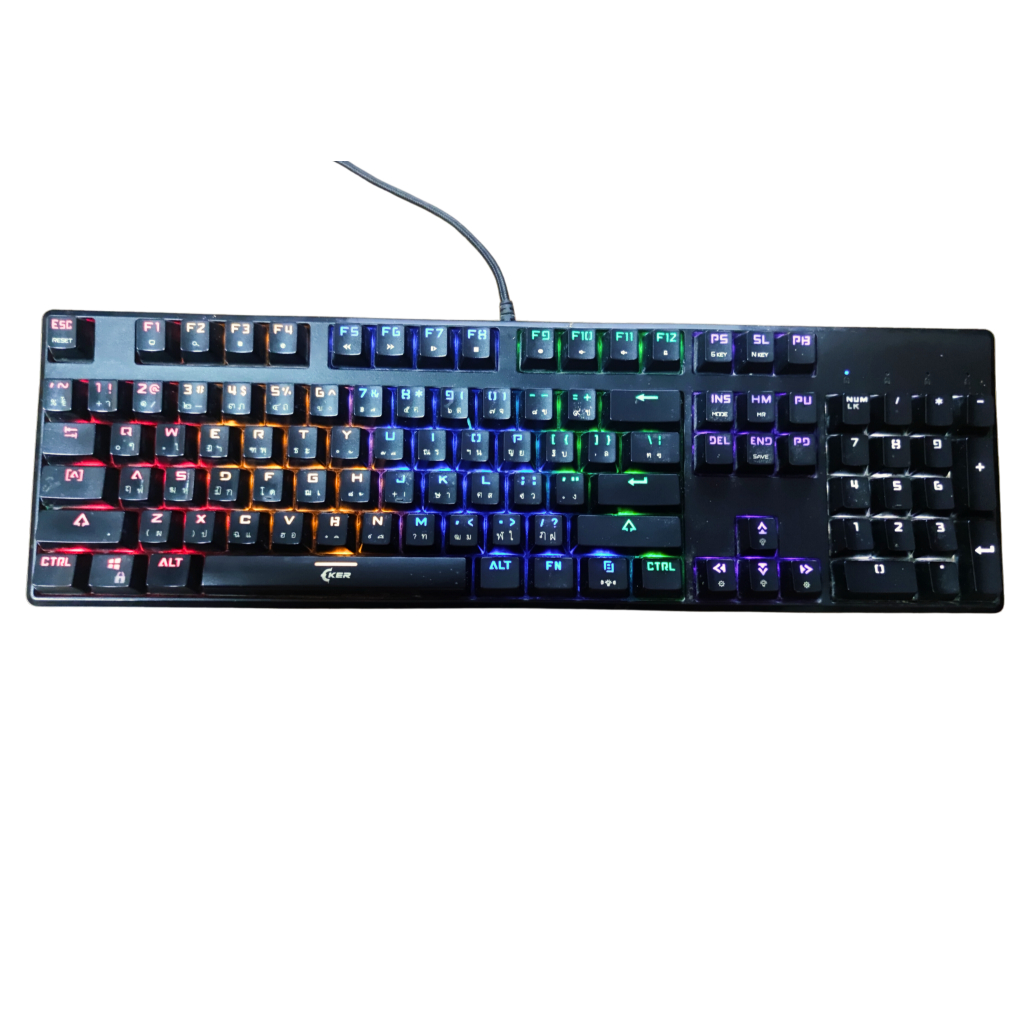 คีย์บอร์ด OKER K96 RGB Mechanical Keyboard