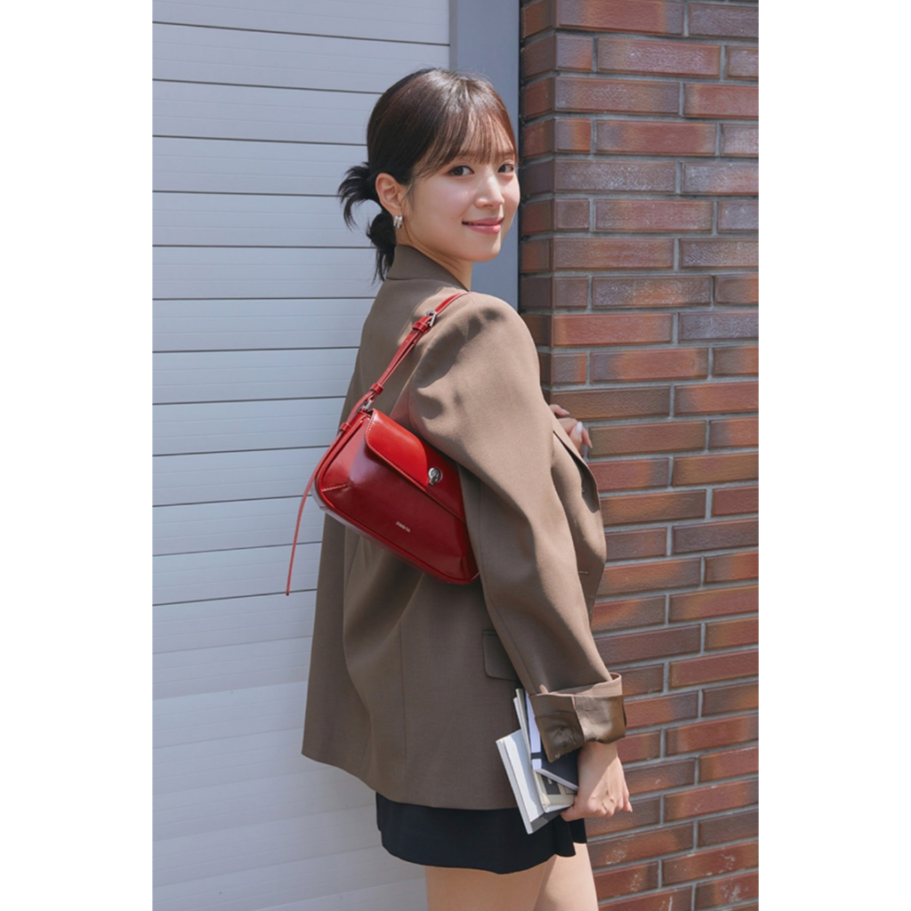 ✴︎stand oil X [29EDITION]✴︎ Ditto Shoulder Bag redwine ❤︎ 100%แท้ |🛫 ส่งตรงจากเกาหลี🇰🇷 | 7-15days 🚚