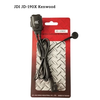 ไมค์หูฟังวิทยุสื่อสาร ยี่ห้อ JDI ของแท้ แจ็ค icom moto kenwood
