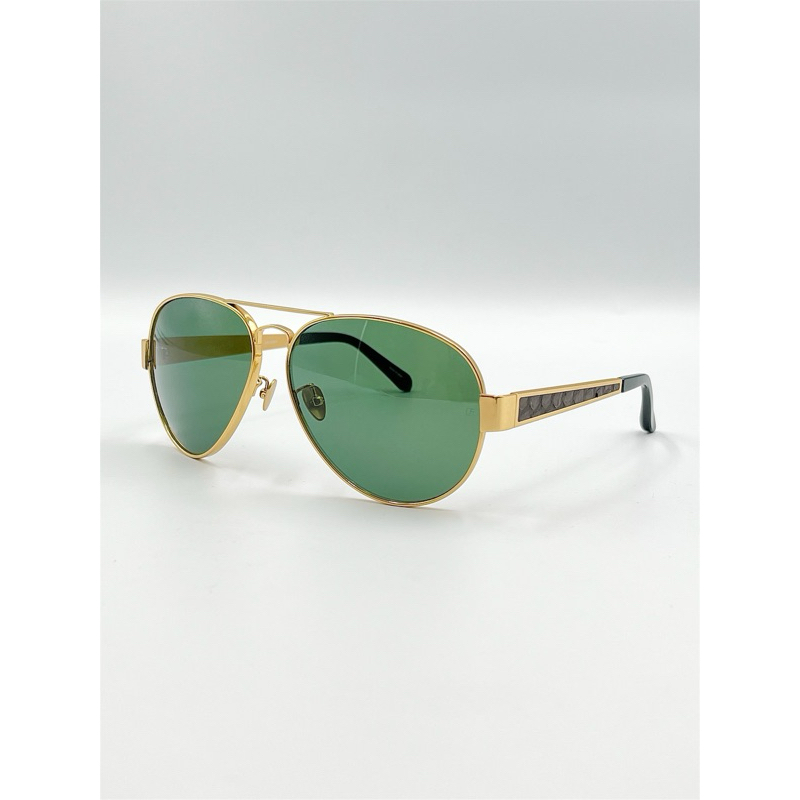 [GlassesMania] Linda Farrow 22K Gold sunglasses 💯% Authentic แว่นกันแดดรุ่น LFL/306/4 ชุบด้วยทองคำ 1
