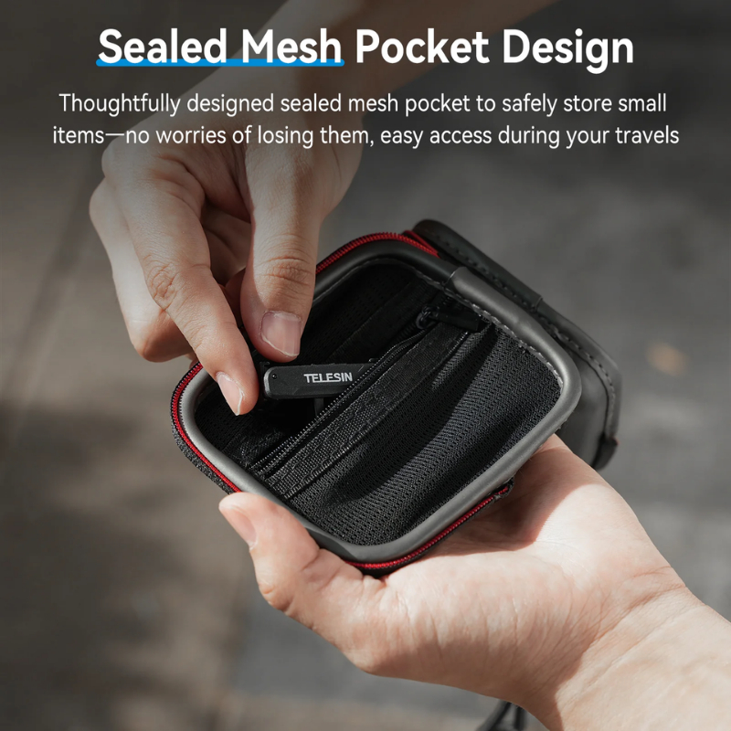 Telesin Shockproof & Pressure-Resistant Storage Case เคสกันกระแทกใส่ตัวกล้อง