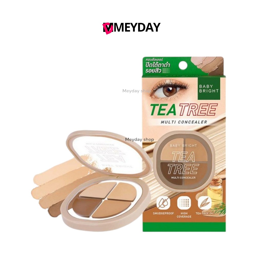 baby bright tea tree multi concealer เบบี้ ไบร์ท ที ทรี มัลติ คอนซีลเลอร์ 8.8g