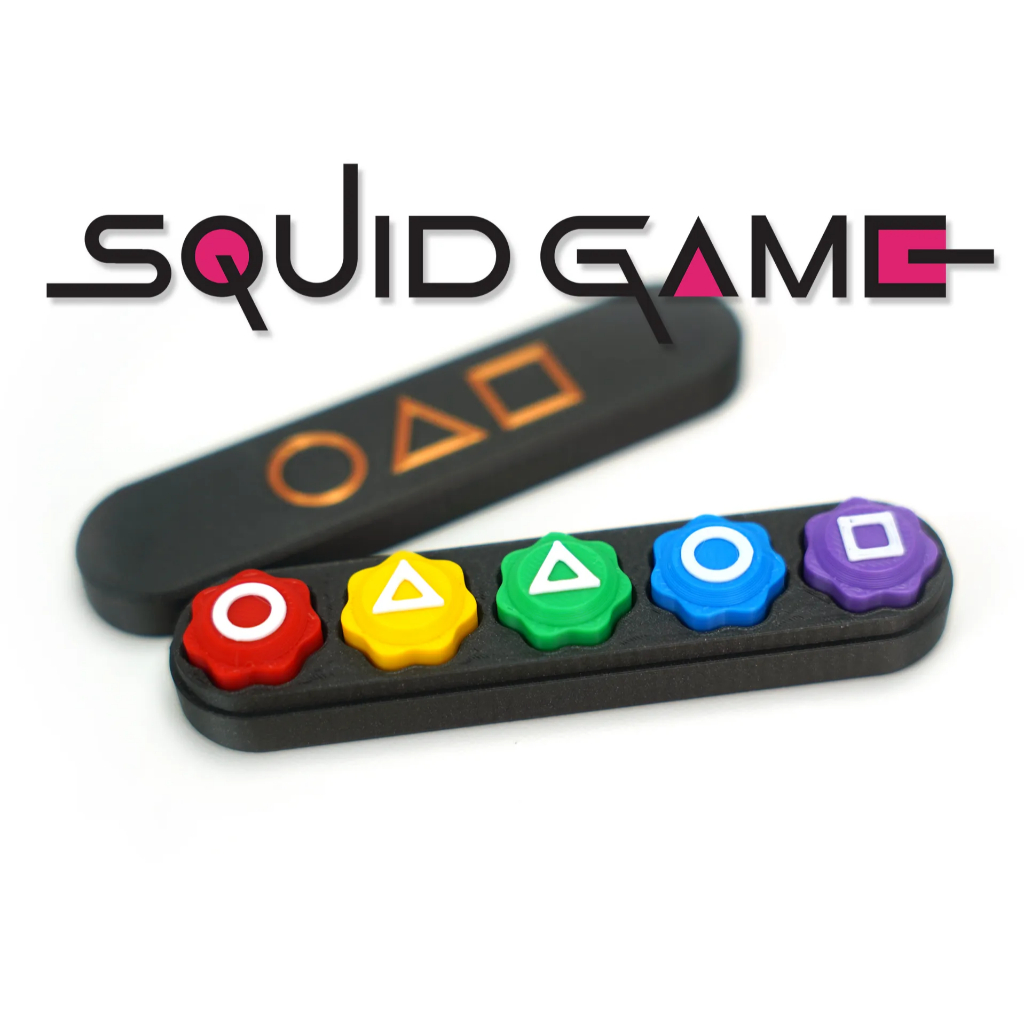 หมากเก็บ Squid Game หมากเก็บ โกโกวา เกมปลาหมึก 2 Gonggi Stones เกมเกาหลี ถ่วงน้ำหนักเพิ่มได้ ร้านไทยจัดเตรียมของ2วัน