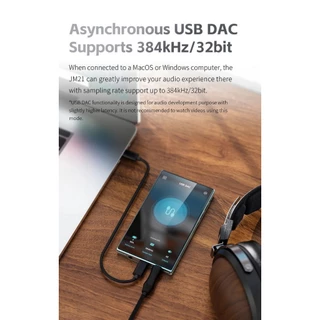 [ประกันศูนย์ไทย] FiiO JM21 Hi-Res Music Player ชิป Dual CS43198 + Dual SGM8262
