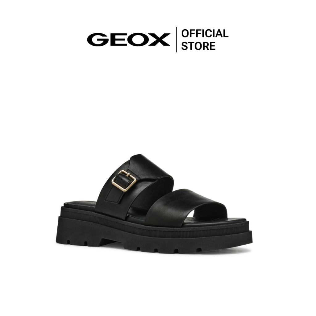 GEOX รองเท้าแตะผู้หญิง รุ่น D ADACTER S - BLACK SS25 (D55YVAC9999F_S5BKXX)