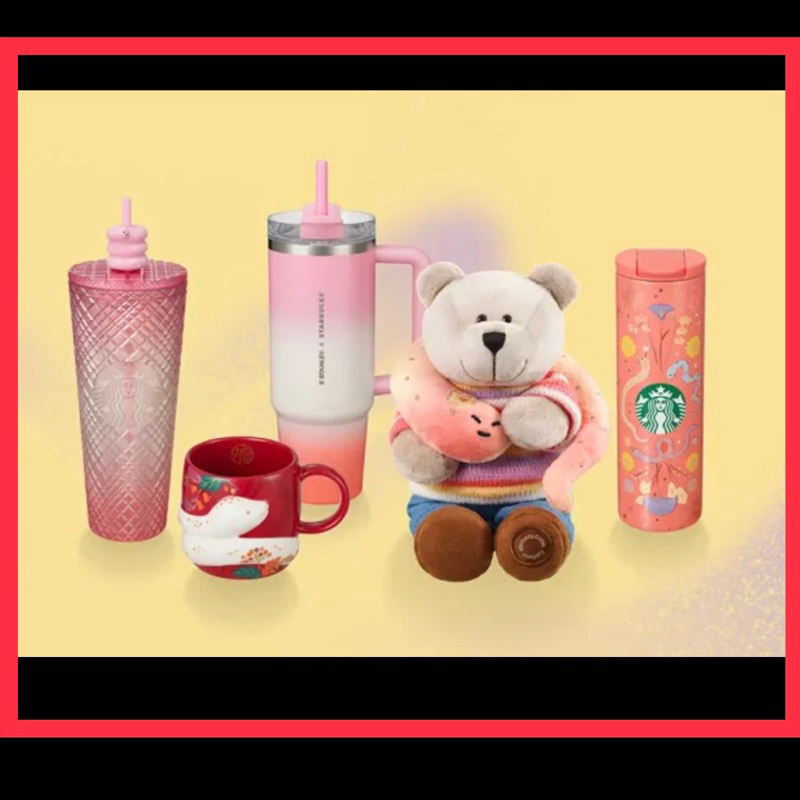 💯% Starbucks|Mushy Snake zodiac 2025 Collections จำหน่ายแต่ของแท้จาก SHOP เท่านั้น!!