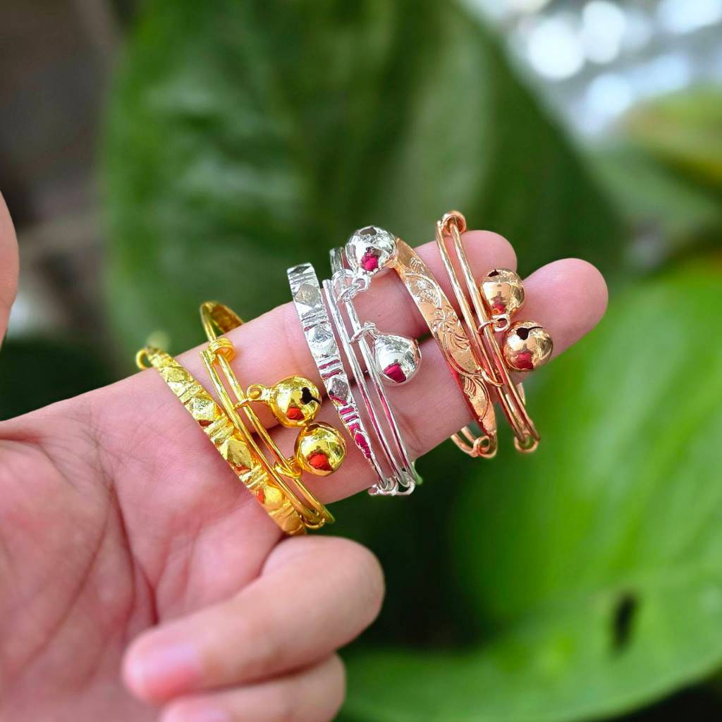 ✨กำไลข้อเท้าเด็กเล็ก-1ปี มี3แบบให้เลือก✨