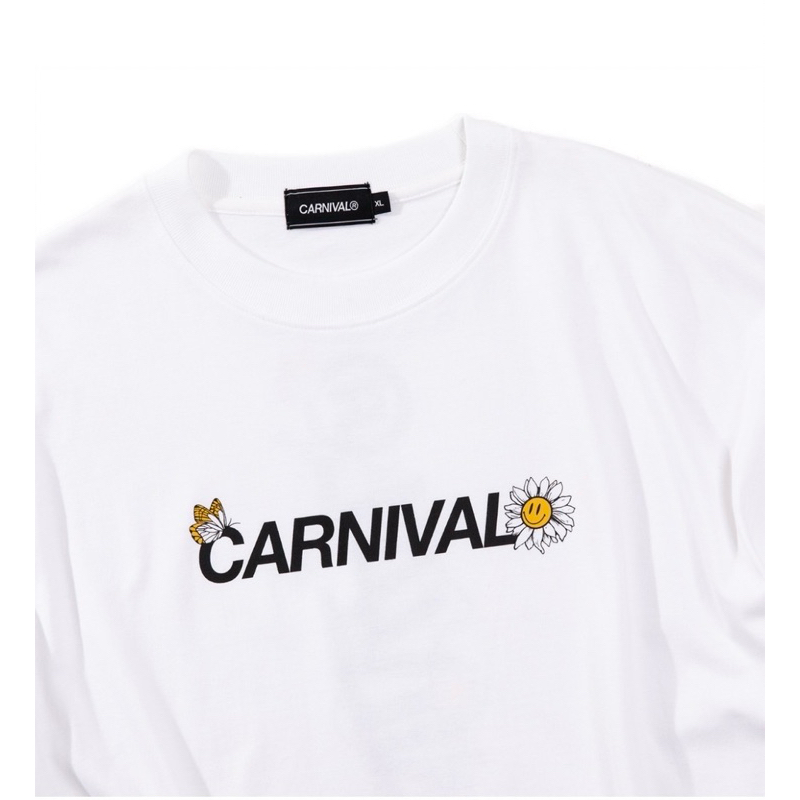 Carnival T Flowers White