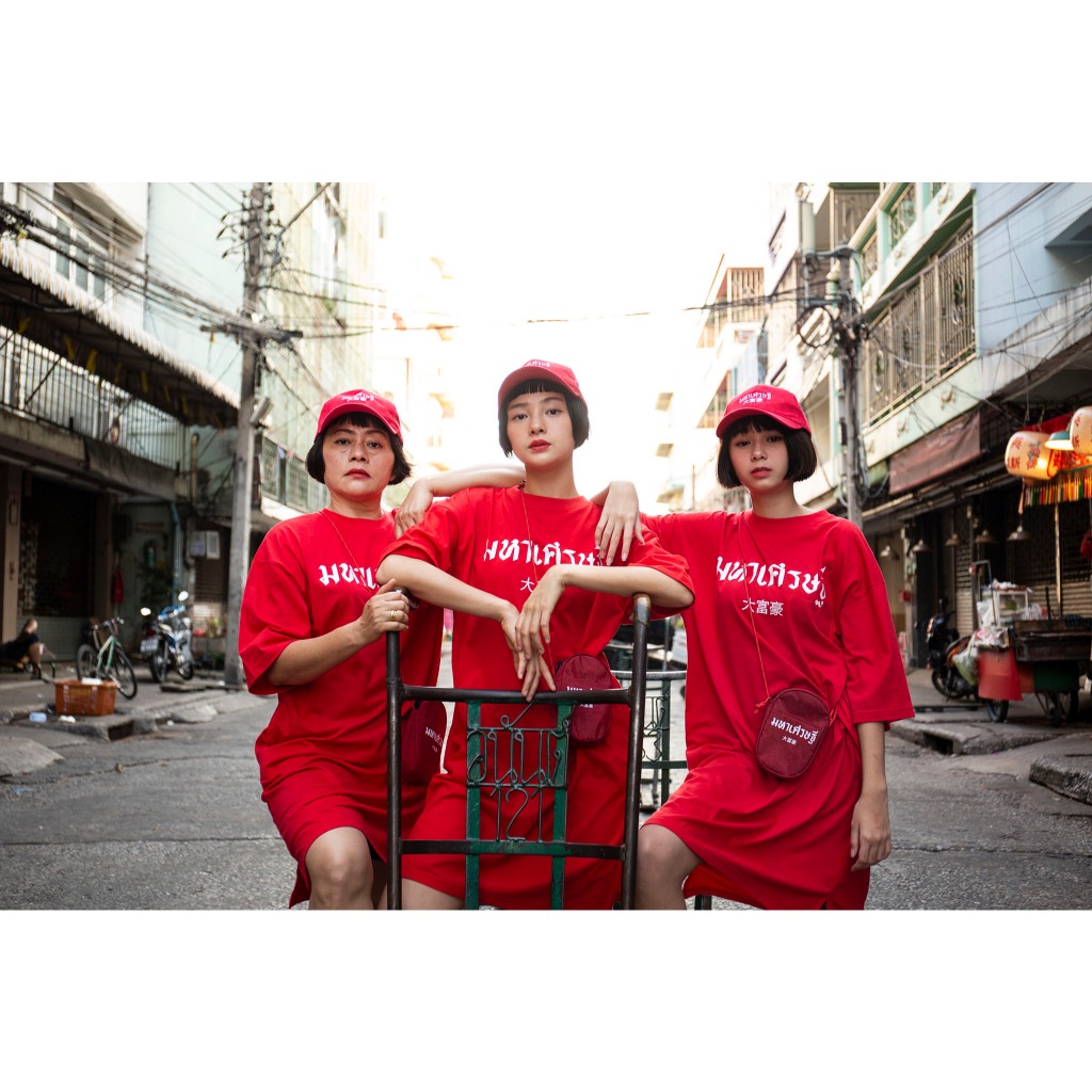 BANGKOK TALES: DRESS-เดรสยืด-แขนสั้น-มหาเศรษฐี