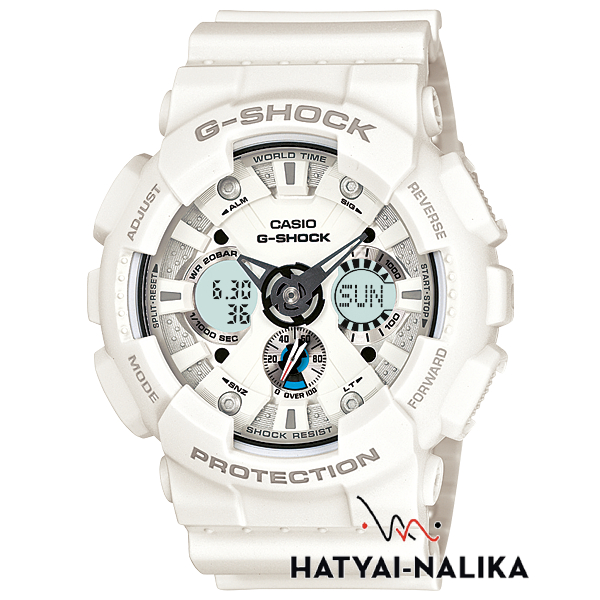 🔥ของแท้🔥 นาฬิกา G-SHOCK หายาก รุ่น GA-120A-7A,GA-120A-7,GA-120A,GA-120 สีขาวล้วน