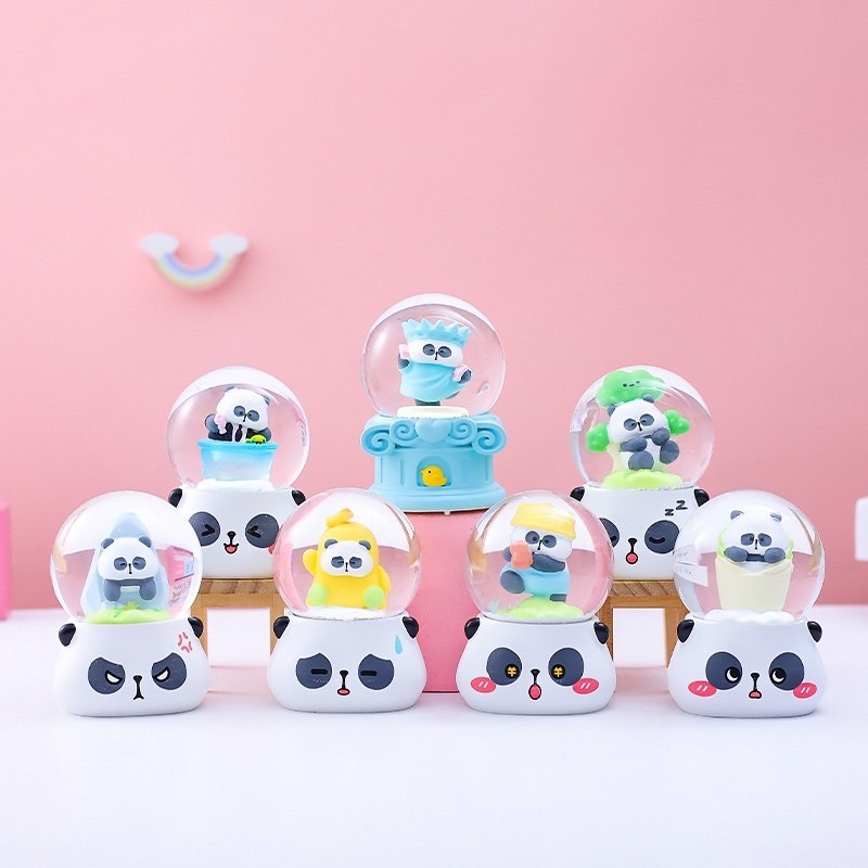 Model : Snowball Mr.pa panda Series (มีไฟเปิด-ปิดได้)