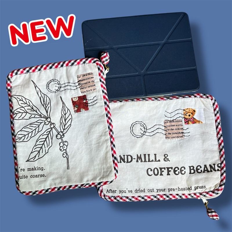 ซองใส่ Taplet กระเป๋าผ้าใส่ iPadApplique บายซองจดหมาย