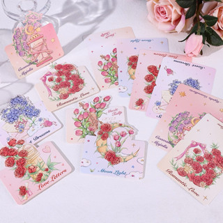(แบบR2) การ์ดอวยพร วันเกิด วันครบรอบ การ์ดดอกกุหลาบ การ์ดวาเ…