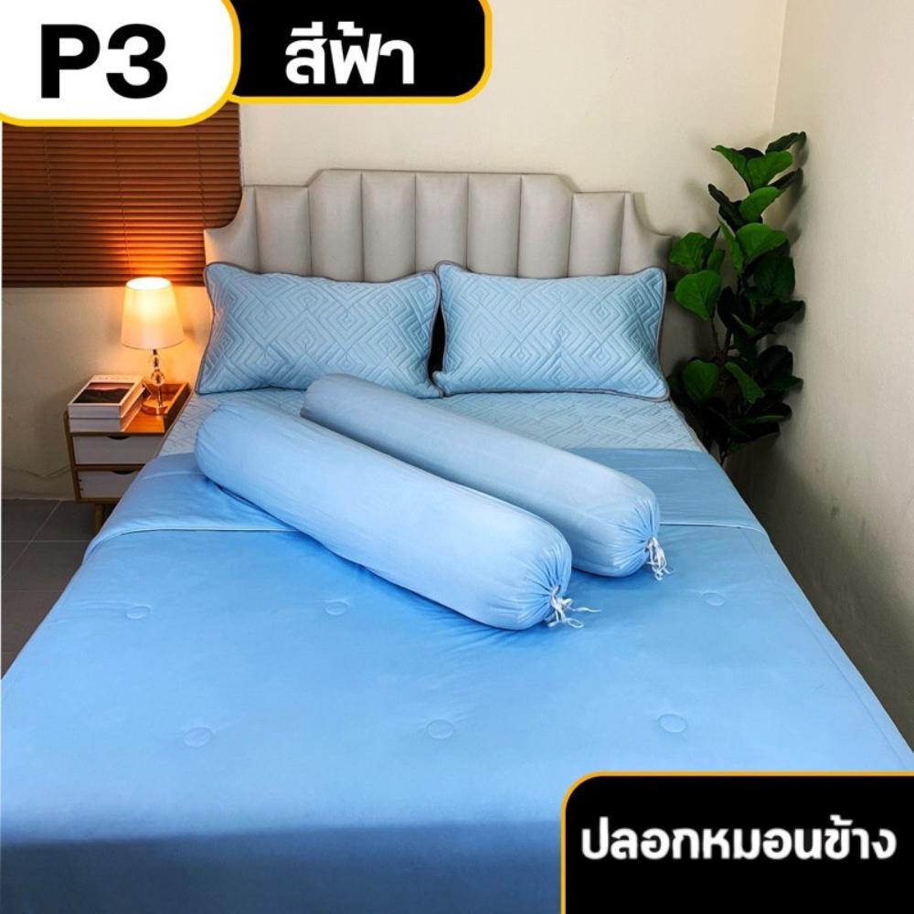 Lerlyn ปลอกหมอนข้างไหมน้ำแข็ง [P]
