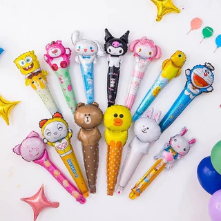 พร้อมส่ง ลูกโป่ง ลูกโป่งฟอยล์ ลายการ์ตูน (คละลาย) ลูกโป่งวันเกิด งานปาร์ตี้ ตกแต่งบ้าน ขนาดเล็ก น่ารักมากก