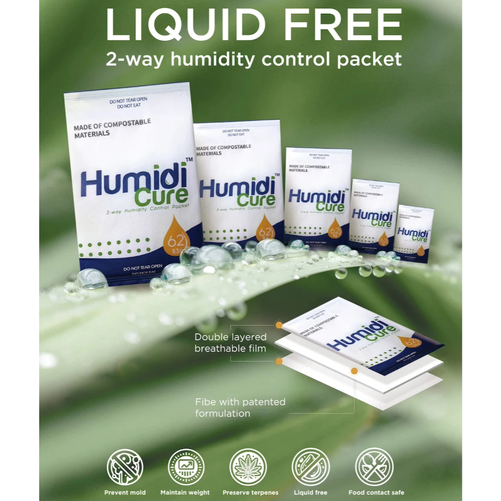 Humidity Control Packet ซองควบคุมความชื้น สำหรับสมุนไพร ซองกันชื้น Fresh Herbs Buds - 2-Way Moisture HumidiCure
