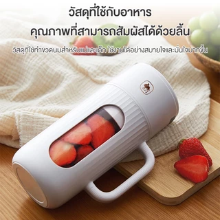 CAMEL เครื่องปั่นน้ำผลไม้พกพา เครื่องปั่นอเนกประสงค์ แก้วปั่นผลไม้ 10ใบมีด 400ml juicer