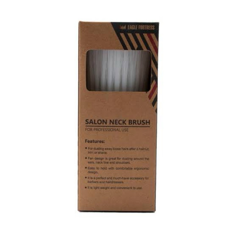 Eagle Fortress Salon Neck Brush JPP092(แปรงปัดคอใส่แป้งได้)